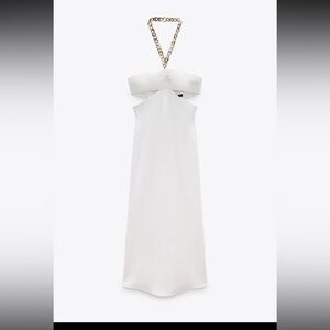 cut out chain dress Zara small